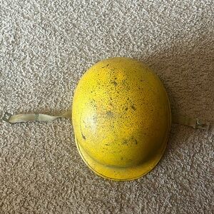 ORIGINAL U.S. UNITED STATES WWII M-1 STEEL POT HELMET M1 PARATROOPER